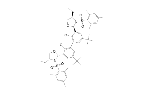 5,5'-DI-TERT.-BUTYL-3,3'-BIS-[(2R,4R)-4-ETHYL-3-(2,4,6-TRIMETHYLBENZENESULFONYL)-1,3-OXAZOLIDINYL]-BIPHENYL-2,2'-DIOL