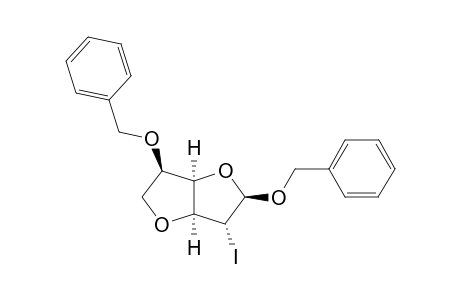 (2R,3R,3AS,6R,6AR)-2,6-BIS-(BENZYLOXY)-3-IODO-HEXAHYDROFURO-[3,2-B]-FURAN;[BENZYL-3,6-ANHYDRO-2-IODO-5-O-(BENZYLOXY)-BETA-D-GLUCOFURANOSIDE