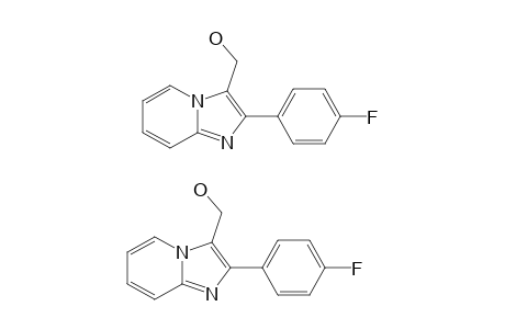 2-(4'-FLUOROPHENYL)-3-HYDROXYMETHYL-IMIDAZO-[1,2-A]-PYRIDINE