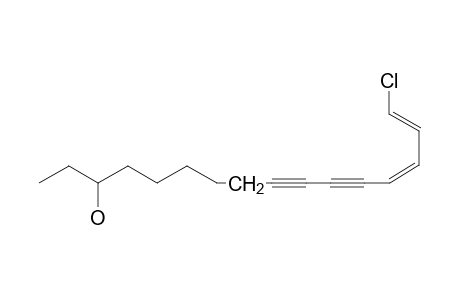 (1Z,3Z)-1-CHLOROHEXADECA-1,3-DIENE-5,7-DIYNE-14-OL