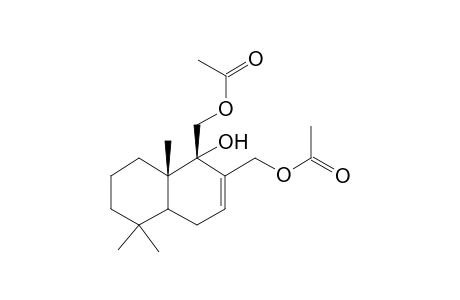 [(1S,4aS,8aS)-1-(acetoxymethyl)-1-hydroxy-5,5,8a-trimethyl-4a,6,7,8-tetrahydro-4H-naphthalen-2-yl]methyl acetate