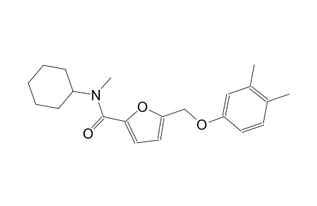 N-cyclohexyl-5-[(3,4-dimethylphenoxy)methyl]-N-methyl-2-furamide