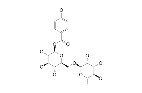 PARA-HYDROXYBENZOYL-BETA-D-RUTINOSIDE