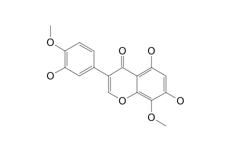 5,7,3'-TRIHYDROXY-8,4'-DIMETHOXY-ISOFLAVONE