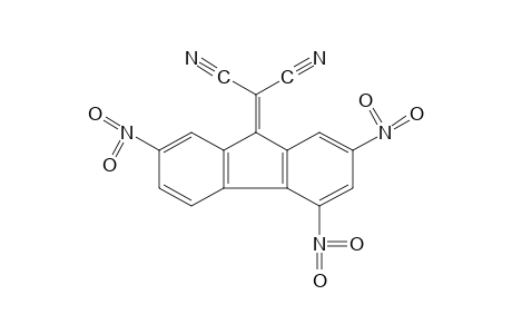 2,4,7-TRINITROFLUORENE-DELTA^9^,^alpha-MALONONITRILE