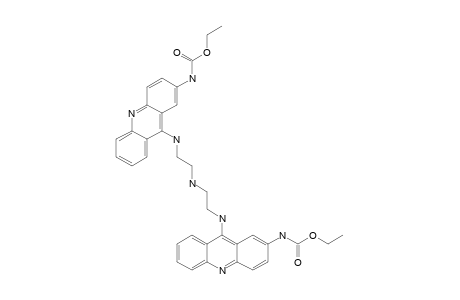 ALPHA'',OMEGA-DIAMINOETHYLAMINO-9,9'-BIS-(9-URETHANO-ACRIDINE)