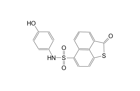 2H-naphtho[1,8-bc]thiophene-6-sulfonamide, N-(4-hydroxyphenyl)-2-oxo-