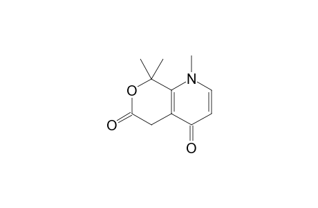 1,8,8-TRIMETHYL-5,8-DIHYDRO-1H-PYRANO-[3,4-B]-PYRIDINE-4,6-DIONE