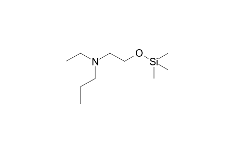 N-ethyl-N-(2-(trimethylsilyloxy)ethyl)propan-1-amine