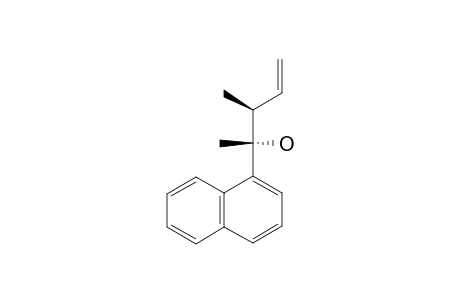 (2R*,3S*)-3-METHYL-2-(1'-NAPHTHYL)-4-PENTENE-2-OL