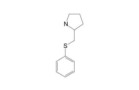 2-[(PHENYLTHIO)-METHYL]-PYRROLIDINE