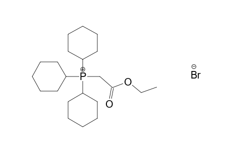 (CARBOXYMETHYL)TRICYCLOHEXYLPHOSPHONIUM BROMIDE, ETHYL ESTER