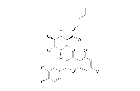 QUERCETIN-3-O-(6''-N-BUTYL-GLUCURONIDE)