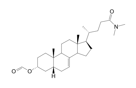 24-oxo-25-aza-5.beta.,-cholest-7-en-3.alpha.-yl formate