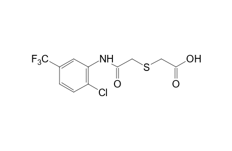 {{[(6-CHLORO-alpha,alpha,alpha-TRIFLUORO-m-TOLYL)CARBAMOYL]METHYL}THIO}ACETIC ACID