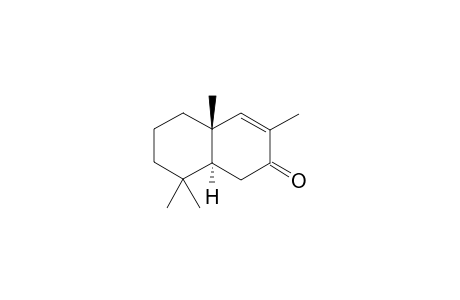 (-)-(4AS,8AS)-3,4A,8,8-TETRAMETHYL-4A,5,6,7,8,8A-HEXAHYDRO-1H-NAPHTALEN-2-ONE