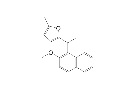 2-(1-(2-METHOXY-1-NAPHTHYL)-ETHYL)-5-METHYLFURAN