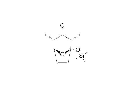 2,4-DIMETHYL-1-TRIMETHYLSILOXY-8-OXABICYCLO-[3.2.1]-OCT-6-EN-3-ONE