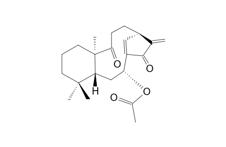 ENT-8,9-SECO-7-ALPHA-ACETOXYKAURA-8(14),16-DIEN-9,15-DIONE