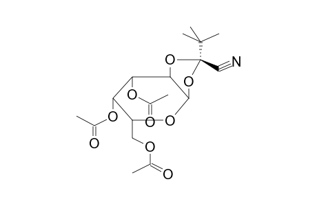 3,4,6-TRI-O-ACETYL-1,2-O-(2,2-DIMETHYL-1-EXO-CYANOPROPYLIDENE)-ALPHA-D-GALACTOPYRANOSE