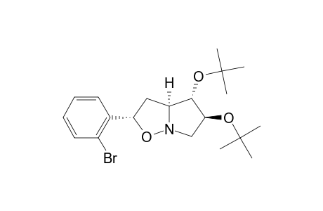 (2S,3aS,4S,5S)-2-(2-Bromophenyl)-4,5-di-tert-butoxyhexahydropyrrolo[1,2-b][1,2]oxazole