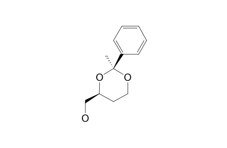 (4S)-2-METHYL-2-PHENYL-1,3-DIOXAN-4-METHANOL