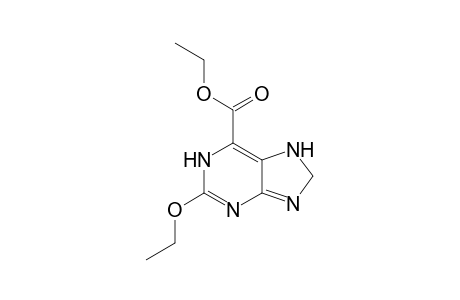 2-Ethoxy-8,9-dihydro-7H-purine-6-carboxylic acid ethyl ester