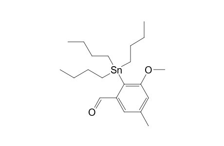 2-(Tributylstannyl)-3-methoxy-4-methyl-benzaldehyde