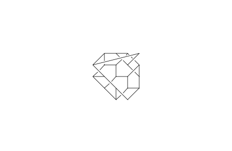 Octadecahydro-1,6,2,5-ethanediylidene-cyclopenta(3,4)pentaleno(2,1,6-cde)pentaleno(2,1,6-gha)pentalene