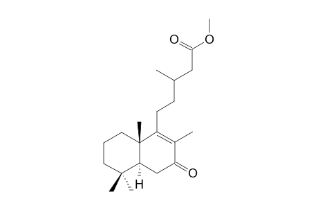 METHYL-7-OXO-LABD-8-EN-15-OATE