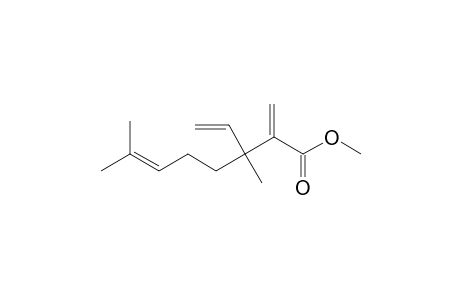 Methyl 3,7-dimethyl-2-methylene-3-vinyl-6-octenoate