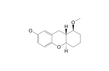 4A,1-(TRANS)-1-METHOXY-2,3,4,4A,9,9A-HEXAHYDRO-1H-XANTHENE-7-OL;CIS-ISOMER