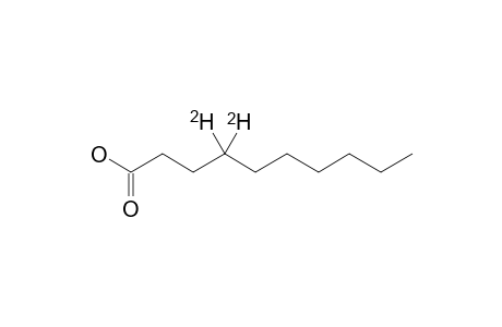 [4-(2)-H-(2)]-DECANOIC-ACID;DOUBLY-LABELED