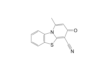 1-Methyl-3-oxo-3H-benzo[4,5]thiazolo[3,2-a]pyridine-4-carbonitrile