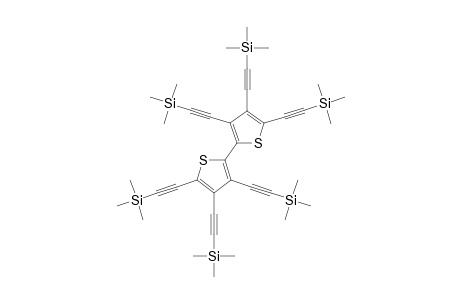 3,3',4,4'.5.5'-hexakis[(Trimethylsilyl)ethynyl]-2,2'-bithiophene