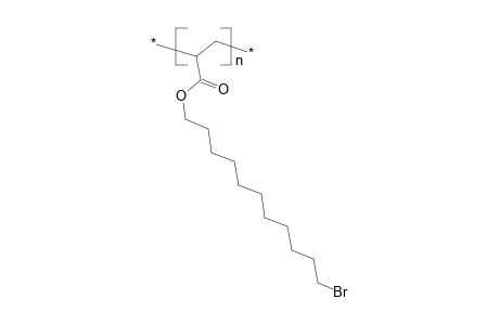 Poly(omega-bromoundecyl acrylate)