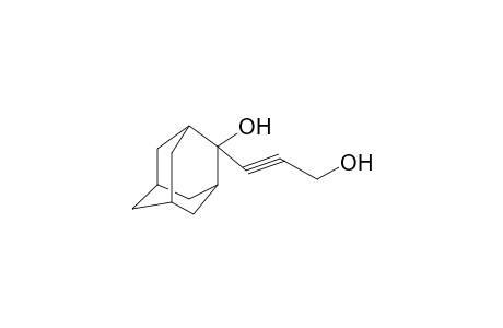 2-(3-Hydroxy-prop-1-ynyl)-adamantan-2-ol