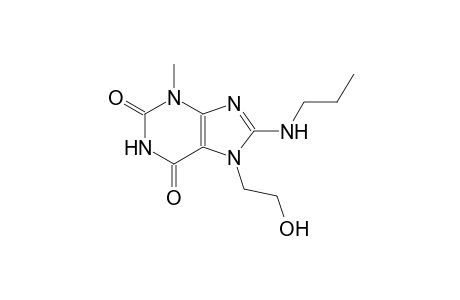 7-(2-hydroxyethyl)-3-methyl-8-(propylamino)-3,7-dihydro-1H-purine-2,6-dione