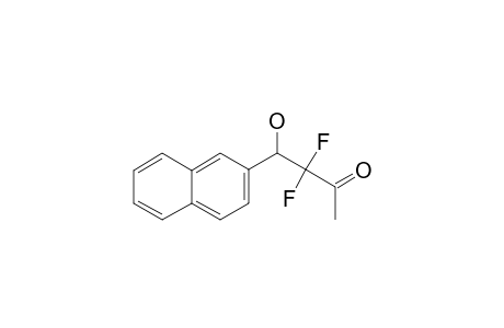 3,3-Difluoro-4-hydroxy-4-(2-naphthyl)butan-2-one