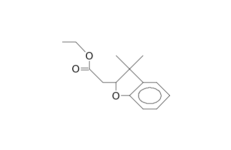 2-Benzofuranacetic acid, 2,3-dihydro-3,3-dimethyl-, ethyl ester