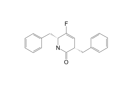 (3-S,6-R)-3,6-DIBENZYL-5-FLUORO-3,6-DIHYDRO-1H-PYRIDIN-2-ONE