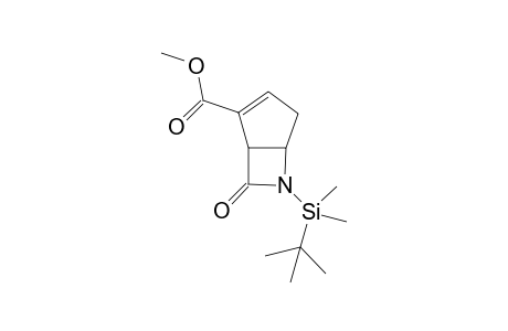 7-[tert-butyl(dimethyl)silyl]-6-keto-7-azabicyclo[3.2.0]hept-3-ene-4-carboxylic acid methyl ester