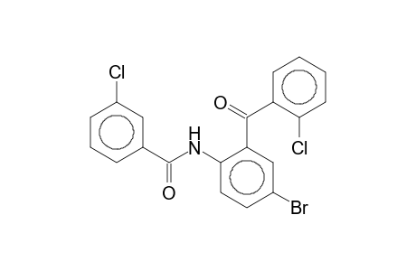 N-[4-Bromo-2-(2-chlorobenzoyl)phenyl]-3-chlorobenzamide