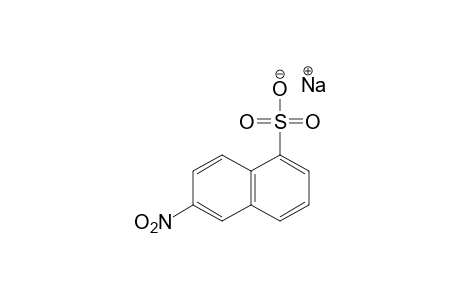 6-nitro-1-naphthalenesulfonic acid, sodium salt