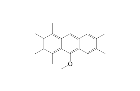 Anthracene, 9-methoxy-1,2,3,4,5,6,7,8-octamethyl-