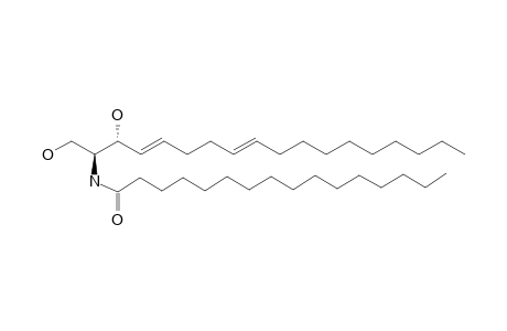 N-[[2S,3R,(4E,8E)]-1,3-DIHYDROXY-OCTADECA-4,8-DIEN-2-YL]-HEXADECANAMIDE