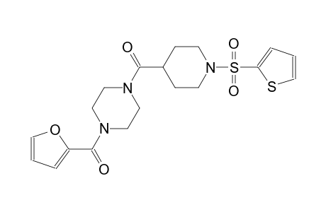 1-(2-furoyl)-4-{[1-(2-thienylsulfonyl)-4-piperidinyl]carbonyl}piperazine