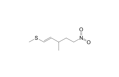 (E)-(3-METHYL-5-NITROPENT-1-ENYL)-METHYLSULFIDE