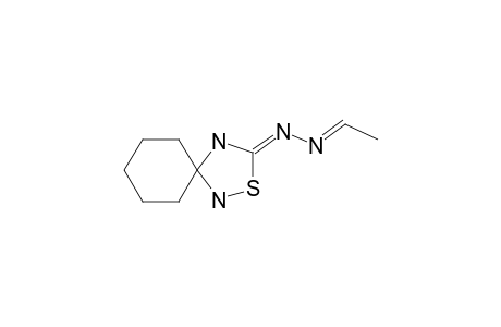 5-ETHYLIDENEHYDRAZONO-3,3-PENTAMETHYLEN-1,2,4-THIADIAZLOIDINE