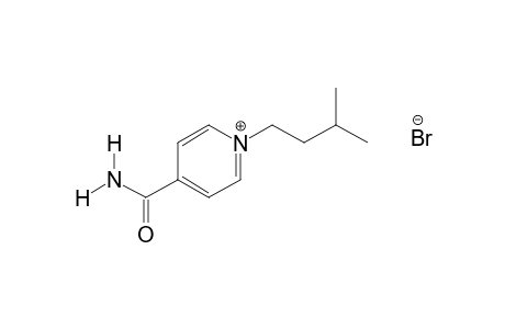 4-carbamoyl-1-isopentylpyridinium bromide